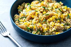 Spiral Sweet Corn Pasta