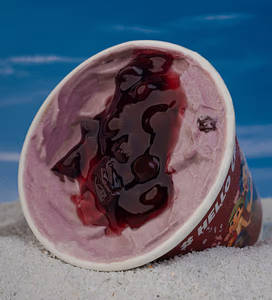 Blueberry Double Thick Shake