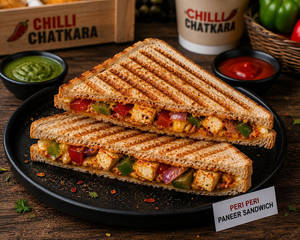 Peri-peri Paneer Sandwich