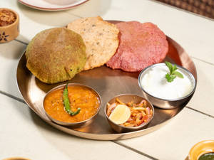 Special Poori Platter