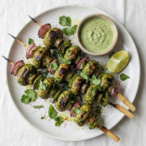 Minty Mushroom Tikka Full