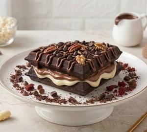 Brownie Triple Choco Waffle