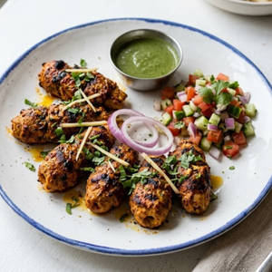 Khandeshi Soya Chaap Tikka
