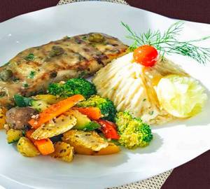 Grilled Fish Lemon Butter