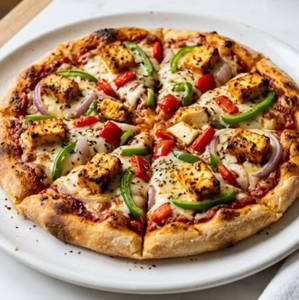 Panner Tikka Pizza (Midum Spicy)  (7 Inch)