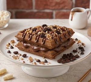 Coffee Mocha Crispy Choco Waffle