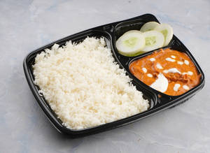 Ghee Rice Butter Chicken Masala Salad Combo