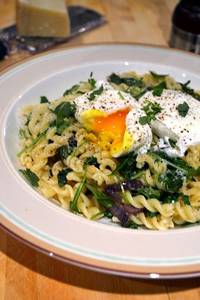 Spiral Egg Pasta