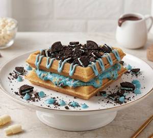 Crunchy Cookie Oreo Waffle