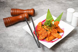 Lotus Stem Chilly Basil ( Online )