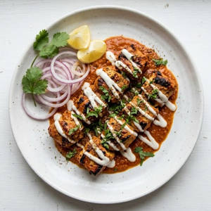 Surati Soya Chaap Tikka