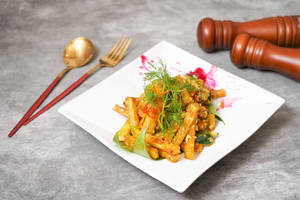 Burmese Chilly Potato ( Online )