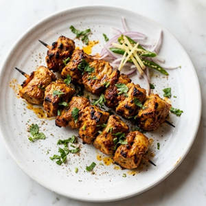 Hot Garlic Soya Chaap Tikka