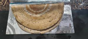 Ragi Dosa with Ghee