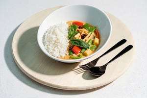 Thai Curry Veg + Jasmine Rice