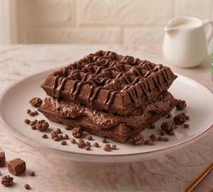 Crispy Milo Choco Waffle