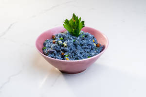 Blue Butterfly Pea Jasmine Fried Rice
