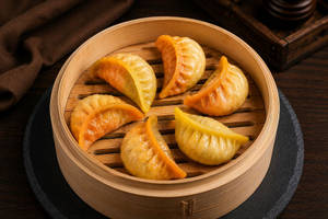 Cheese Chicken Steam Momos