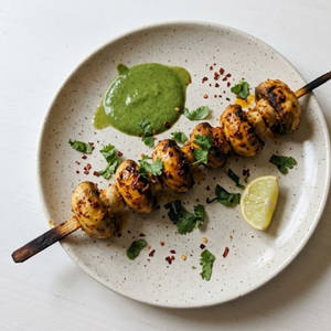 Tandoori Mushroom Tikka Full