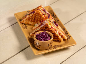 Vegetable & Cheese Grilled Sandwich