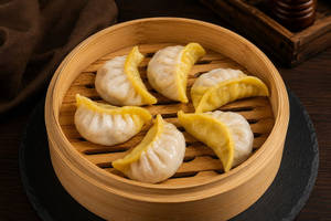 Cheese Corn Steam Momos