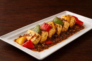 Jain Paneer Chilli Dry