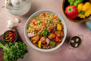 Chilli Chicken Rice Bowl