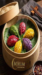 Cheese Chicken Dumpling (6 Pcs) With Chutney