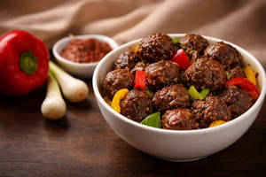 Veg Manchurian Dry