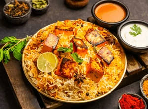 Paneer Butter Masala With Dum Biryani Combo