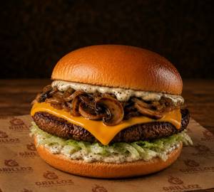 Truffle Mushroom Burger