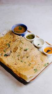 Onion Rava Paneer Dosa