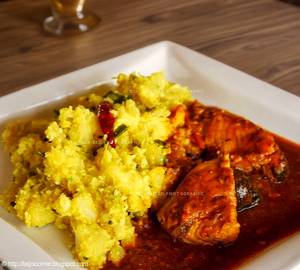 Kappa and fish curry