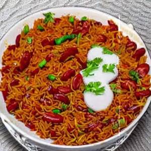 Rajma fried rice