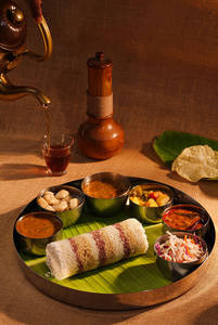 Vegetarian Puttu Thaali