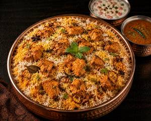 Hyderabadi Boneless Chicken Biryani