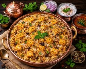 Lucknowi Paneer Biryani