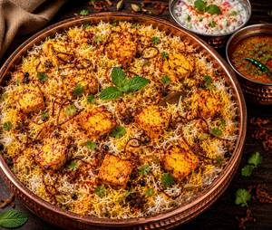 Hyderabadi Paneer Biryani