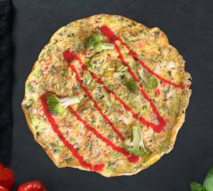 Grilled Broccoli Omelette