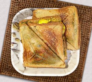 Masala Egg Grilled Sandwich [Qty:2]