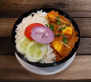 Kadai Paneer Rice Bowl