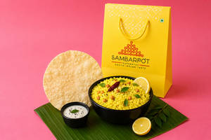 Lemon Rice Pappad