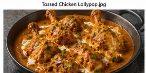 Chicken Leg Kebab Butter Masala