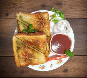 Schezwan Grilled Sandwich [Qty:2]