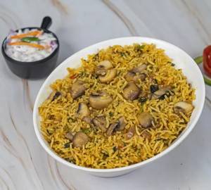 Mushroom Biriyani
