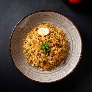 Chilli garlic egg fried rice
