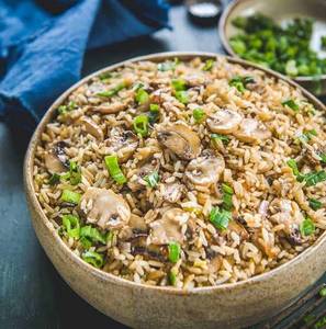 Mushroom fried rice