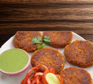 Veg Shami Kabab-soya (10 Pc)
