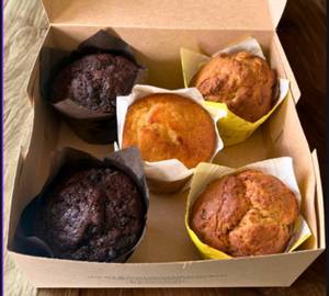 Assorted Box Of 5 Muffins