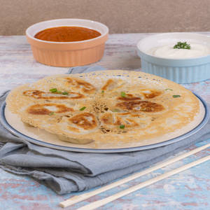 Pan Fried Momos (Chicken)